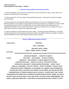Cultural Competence Research