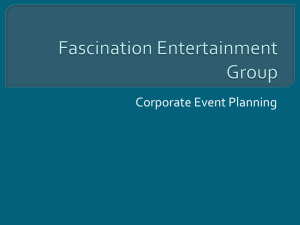 Corporate Event Planning