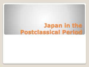 Japan in the Postclassical Period