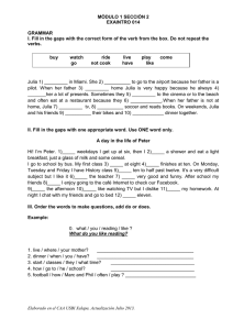 MÓDULO 1 SECCIÓN 2 EXAINTRO 014  GRAMMAR