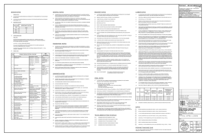 GENERAL NOTES CONCRETE NOTES FOUNDATION NOTES