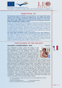 Newsletter LEOeffect - A. Pushkin. Centro de Lengua y Cultura Rusa