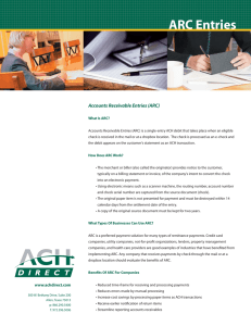 ARC - ACH Direct