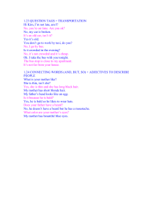Creative wtiting sample