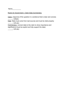 Copy of CDC RUBRIC