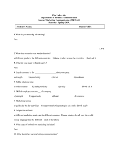 communication quiz 1.