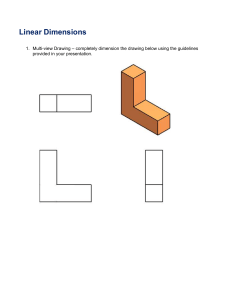 Std 5 - Dimensioning Activity