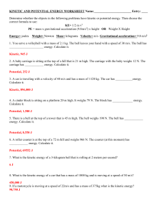 PE and KE Practice KEY (1)