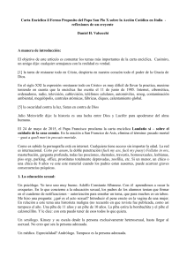 Carta Enciclica il Fermo Proposito del Papa San Pio X sobre la Acción Católica en Italia - refelxiones de un creyente