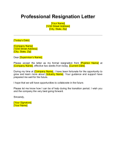 Professional-Resignation-Letter