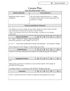Lesson Plan of Micro