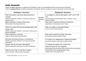 Biology-Cells-statements-and-explanation-matching-in-English-and-Polish