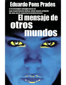 el mensaje de otros mundos - eduardo pons prades