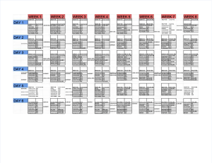 The Russwole Program Vol. 1 - Spreadsheet