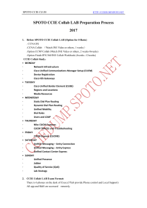 CCIE Collab Study Plan